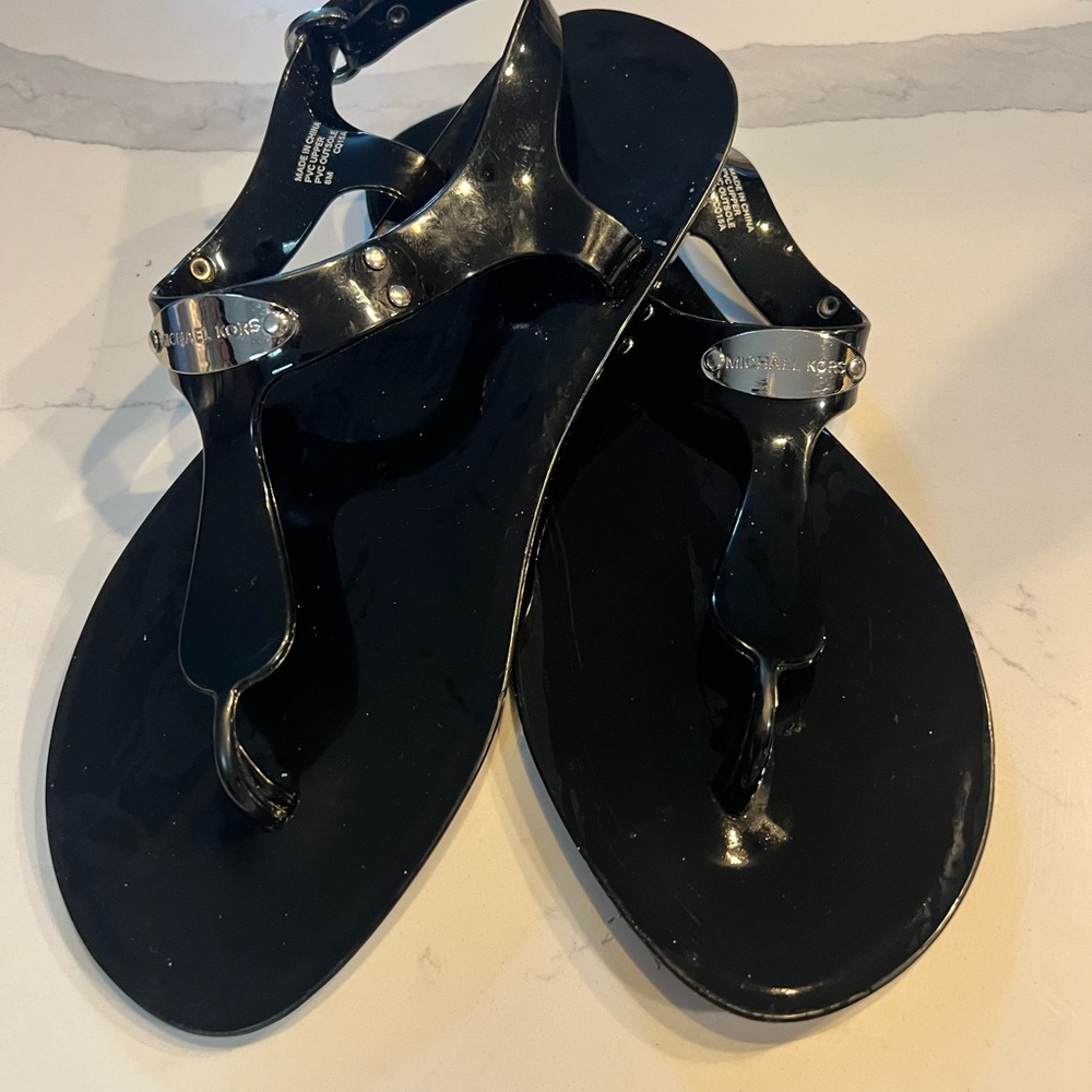 Michael Kors, black sandals